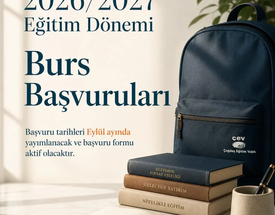 2026/2027 Eğitim Dönemi Burs Başvuruları
